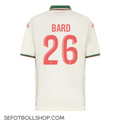 Billiga OGC Nice Melvin Bard  #26 Borta fotbollskläder 2025-26 Kortärmad Billiga OGC Nice Melvin Bard  #26 Borta fotbollskläder 2025-26 Kortärmad